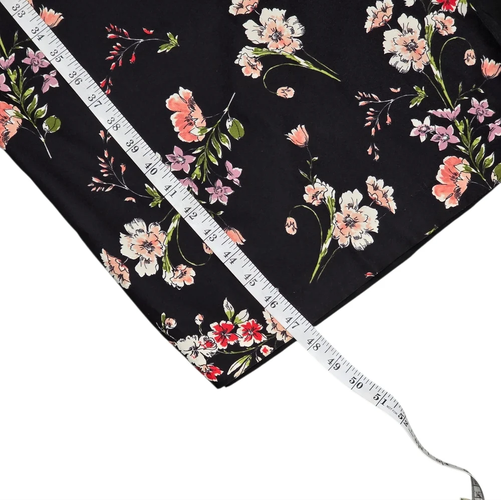 AIDAN MATTOX‎ FLORAL STRAPLESS COLUMN GOWN 0